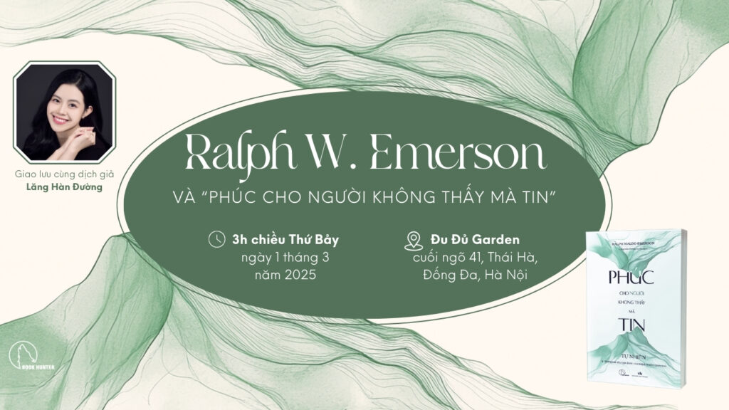 Trò chuyện: Emerson và "Phúc cho người không thấy mà tin"