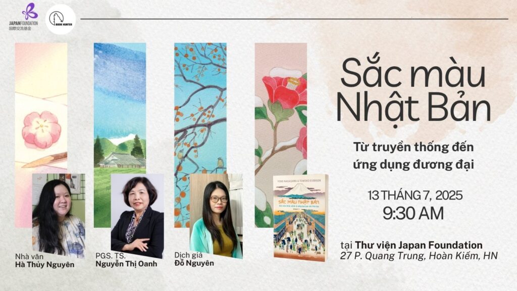 Giao lưu: Sắc màu Nhật Bản - Từ truyền thống đến ứng dụng hiện đại