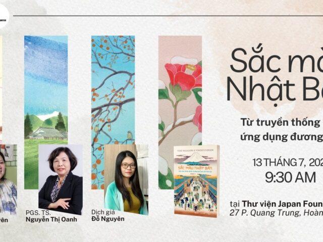 Giao lưu: Sắc màu Nhật Bản - Từ truyền thống đến ứng dụng hiện đại