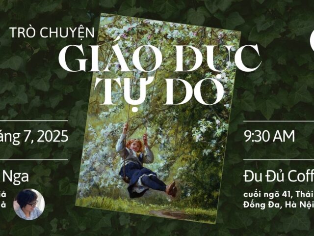 Trò chuyện: Giáo dục tự do