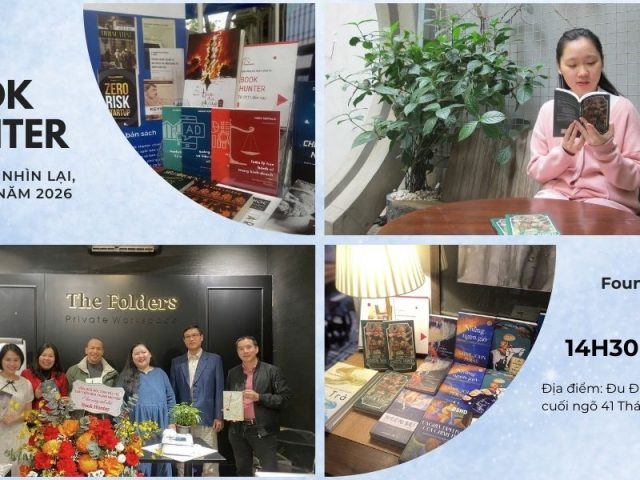 Trò chuyện: Book Hunter - Một năm nhìn lại & Dự định cho 2026