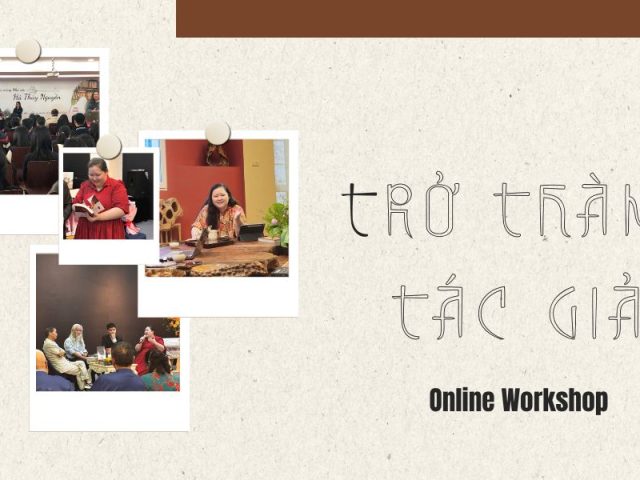 Online Workshop: Trở thành tác giả