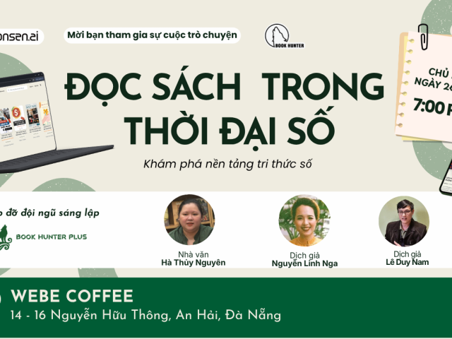 Đọc sách trong thời đại số - Khám phá nền tảng tri thức số