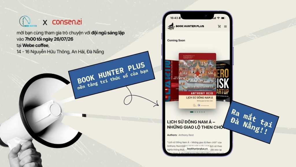 Ra Mắt Book Hunter Plus Tại Đà Nẵng